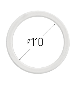 Кольцо протекторное (D-110мм) 10шт. для натяжного потолка Технопластик