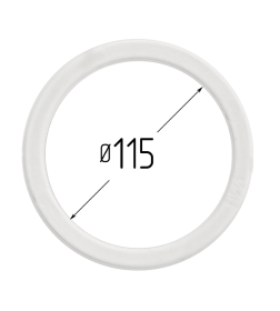 Кольцо протекторное (D-115мм) 10шт. для натяжного потолка Технопластик