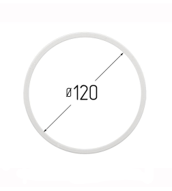 Кольцо протекторное (D-120мм) 5шт. для натяжного потолка Технопластик