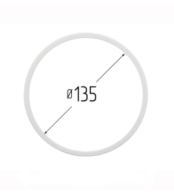 Кольцо протекторное (D-135мм) 5шт. для натяжного потолка Технопластик