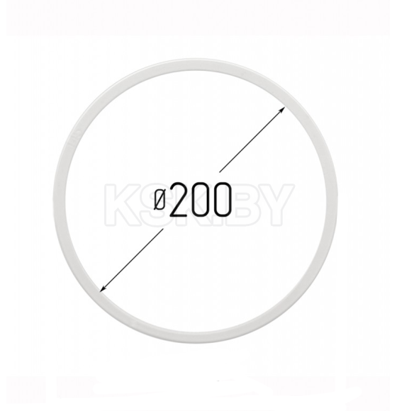 Кольцо протекторное (D-200мм) 5шт. для натяжного потолка Технопластик