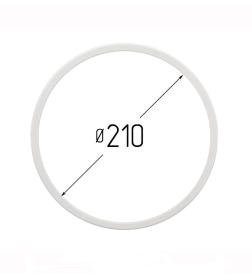 Кольцо протекторное (D-210мм) 5шт. для натяжного потолка Технопластик