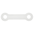 Обвод для трубы D32мм L210 белый 10шт. для натяжного потолка Технопластик