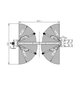 Подъемник двухстоечный 220 В Хорекс Авто HL-4.0 NV-EM 220В