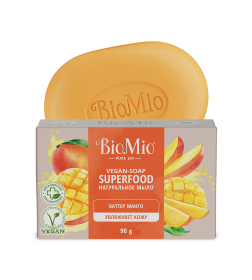 BioMio BIO-SOAP натуральное мыло.С баттером Манго 90 г