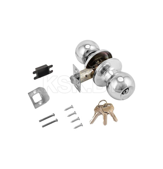 Защёлка Стандарт 607 ЕТ СР хром кл/фикс  (9865) 