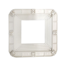 Платформа светильника квадрат D-90-140мм для натяжного потолка Технопластик