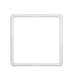 Термоквадрат для светильников 100*100мм 2шт. (LED) для натяжного потолка Технопластик