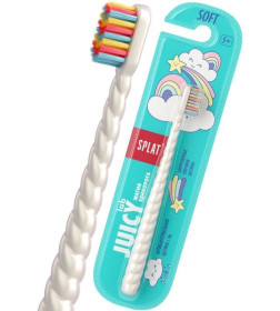 SPLAT Juicy LAB Магия единорога Зубная щетка для детей, жемчужная