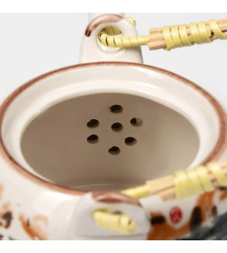 Чайник заварочный с металл ситом "Пейзаж" 600 мл