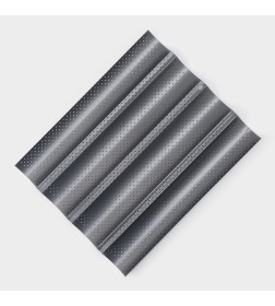 Форма для выпечки с а/п покрытием перфорированная 38х31х2,5 см "Хлеб. Багет"