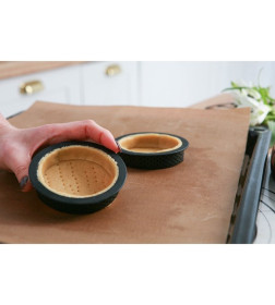 Набор перфорированных форм для выпечки 6 шт "Круг" 8х2 см