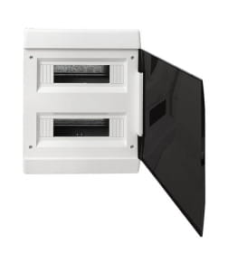 Бокс ЩРВ-П-24 модулей встраиваемый пластик, прозрачная дверца "SlimBox" IP41 EKF PROxima