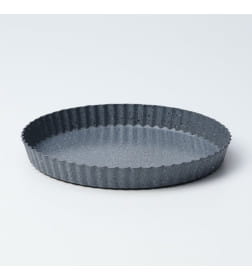 Форма для выпечки с а/п покрытием 24х3 см "Элин мрамор" со съем дном