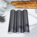 Форма для выпечки с а/п покрытием перфорированная 38х23,5х2,5 см "Хлеб. Багет" (7887008) 