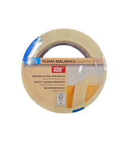 Лента малярная 38мм х 50м белая SCLEY 0300-655038