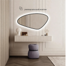 Зеркало с подсветкой Алмаз-Люкс Java black 11055d2-6 датчик движения (Java black 11055d2-6) 