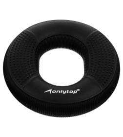 Эспандер кистевой 8 см, нагрузка 27-32 кг, цвет черный   7619727