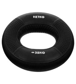 Эспандер кистевой 8 см, нагрузка 27-32 кг, цвет черный   7619727