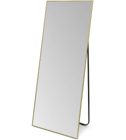 Зеркало Алмаз-Люкс 1600х600 напольное, золото