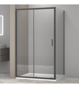 Душевой уголок AQUABATH ATLAS AB-11C-1080-2000-GY 100x80 оружейная сталь