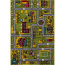 Ковры тканные ORION C024, 1,2*1,8, STAN, GREEN-GRAY