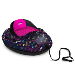 Тюбинг овальный НИКА 075х92 см (чехол 850х1040 мм.) ГЕЙМЕРСКИЙ с камерой