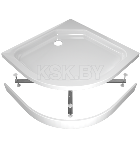 Поддон душевой Triton ПД6 четверть круга 100x100 (ПД6) 