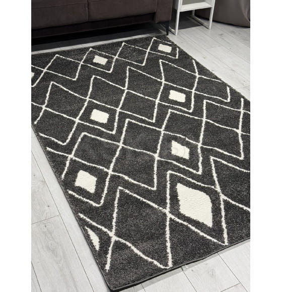 Ковры тканные STORM VR50, 1*2, STAN, GRAY