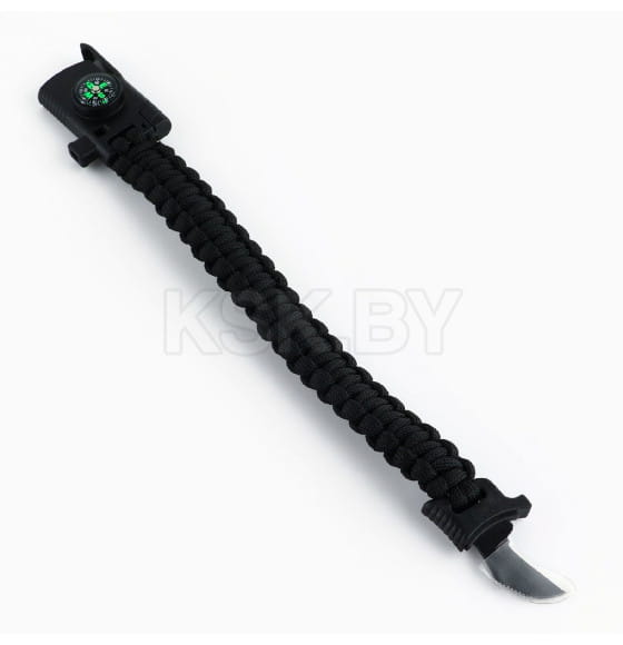 Браслет для выживания «Никогда не сдавайся», 26 х 2,5 см. 10236997 (10236997) 