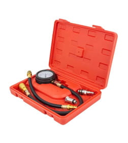 Компрессометр для бензиновых двигателей в кейсе Forcekraft 