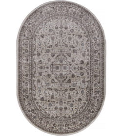 Ковры тканные VALENCIA DELUXE F014, 2*3, OVAL, CREAM