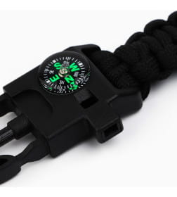 Браслет для выживания «Лучший из лучших», 26 х 2,5 см. 7904682