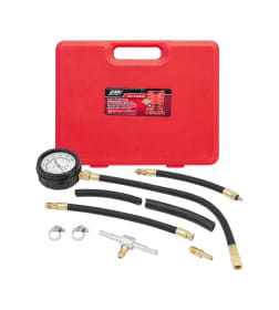 Манометр для измерения давления топлива JBC в комплекте с переходниками