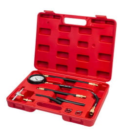 Манометр для измерения давления топлива JBC в комплекте с переходниками