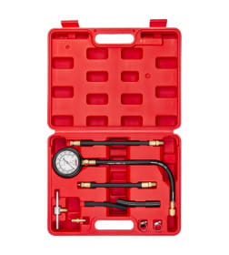 Манометр для измерения давления топлива JBC в комплекте с переходниками