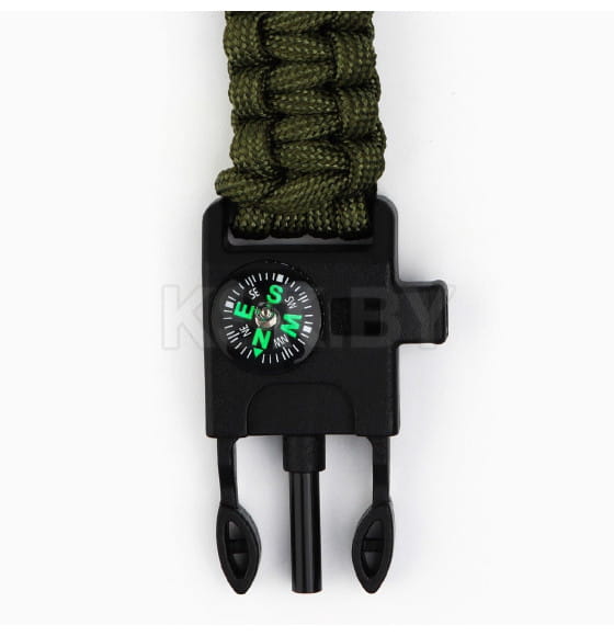 Браслет для выживания «Сильный духом», 26 х 2,5 см. 7904683 (7904683) 