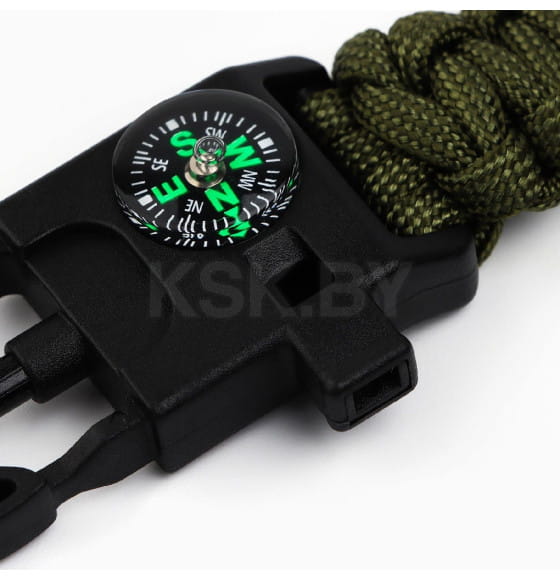 Браслет для выживания «Сильный духом», 26 х 2,5 см. 7904683 (7904683) 