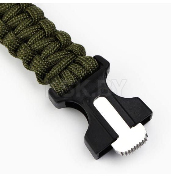 Браслет для выживания «Сильный духом», 26 х 2,5 см. 7904683 (7904683) 