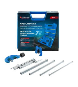 Набор инструментов для развальцовки,гибки и резки трубок 6пр Forsage