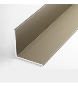 Алюминиевый уголок 40х20х2,0(2,7м) шампань анод  Уп 14-27.2700.542л