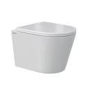 Комплект Berges: инсталляция Visam Slim 525 кнопка L2 матовый хром, унитаз VITA Rimless 49 см, сиденье VITA Slim SO дюропласт (EX-043374) 