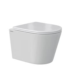 Комплект Berges: инсталляция Visam Slim 525 кнопка L5 Soft Touch черная, унитаз VITA Rimless 49 см, сиденье дюропласт VITA Slim SO