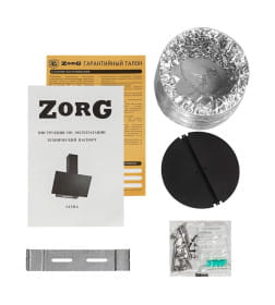 Вытяжка кухонная ZORG ULTRA 1030 60 M белая