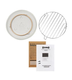 Микроволновая печь встраиваемая ZORG MIO256 S white