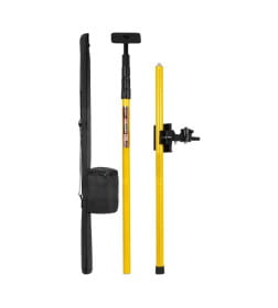 Штанга распорная для лазерного уровня DLT H400 с переходником с 5/8 " на 1/4 "