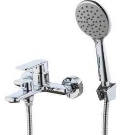 Смеситель для ванны Lemark LMF-1022B-C