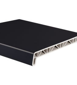 Подоконник ПВХ "ПДК Дизайн А-Класс" Антрацит 500*20 м