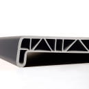 Подоконник ПВХ "ПДК Дизайн А-Класс" Антрацит 100*20*6000 м