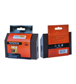 Губка шлифовальная абразивная угловая *180* FIRSTTOOL 125мм*90мм*25мм